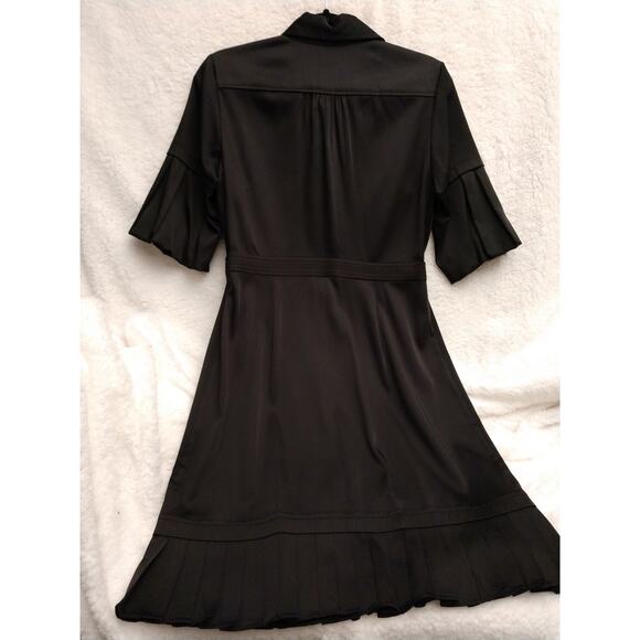 Classic Phoebe Couture Black Cocktail Dress Sz 6 - Picture 3 of 6